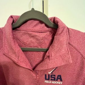 Woman’s Quarter Zip Sweatshirt
